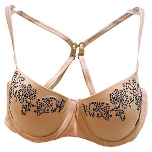 Victoria’s Secret Very Sexy Beige and Black Bra 32B NWT NEW!